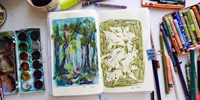 DAILY ART MAKING: THE BEAUTY OF ART JOURNALING | Real Art Make Print at Ocean Studios