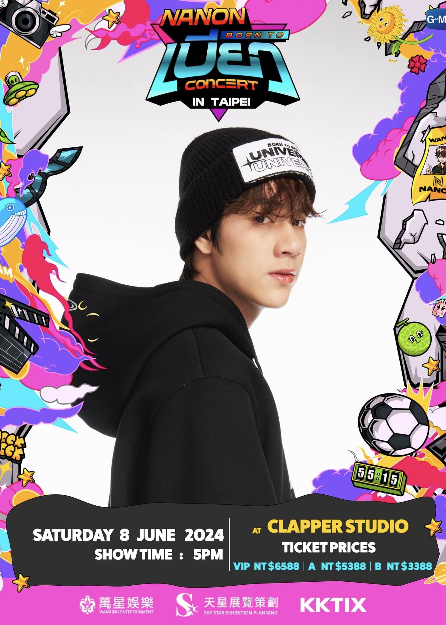 Nanon台北演唱會 | Clapper Studio