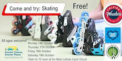 Come and Try Skating (all ages): Thur 17th October, 10am | West Lothian Cycle Circuit