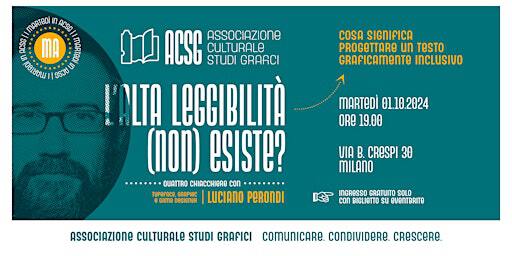L'alta leggibilità (non) esiste? | ACSG Associazione Culturale Studi Grafici