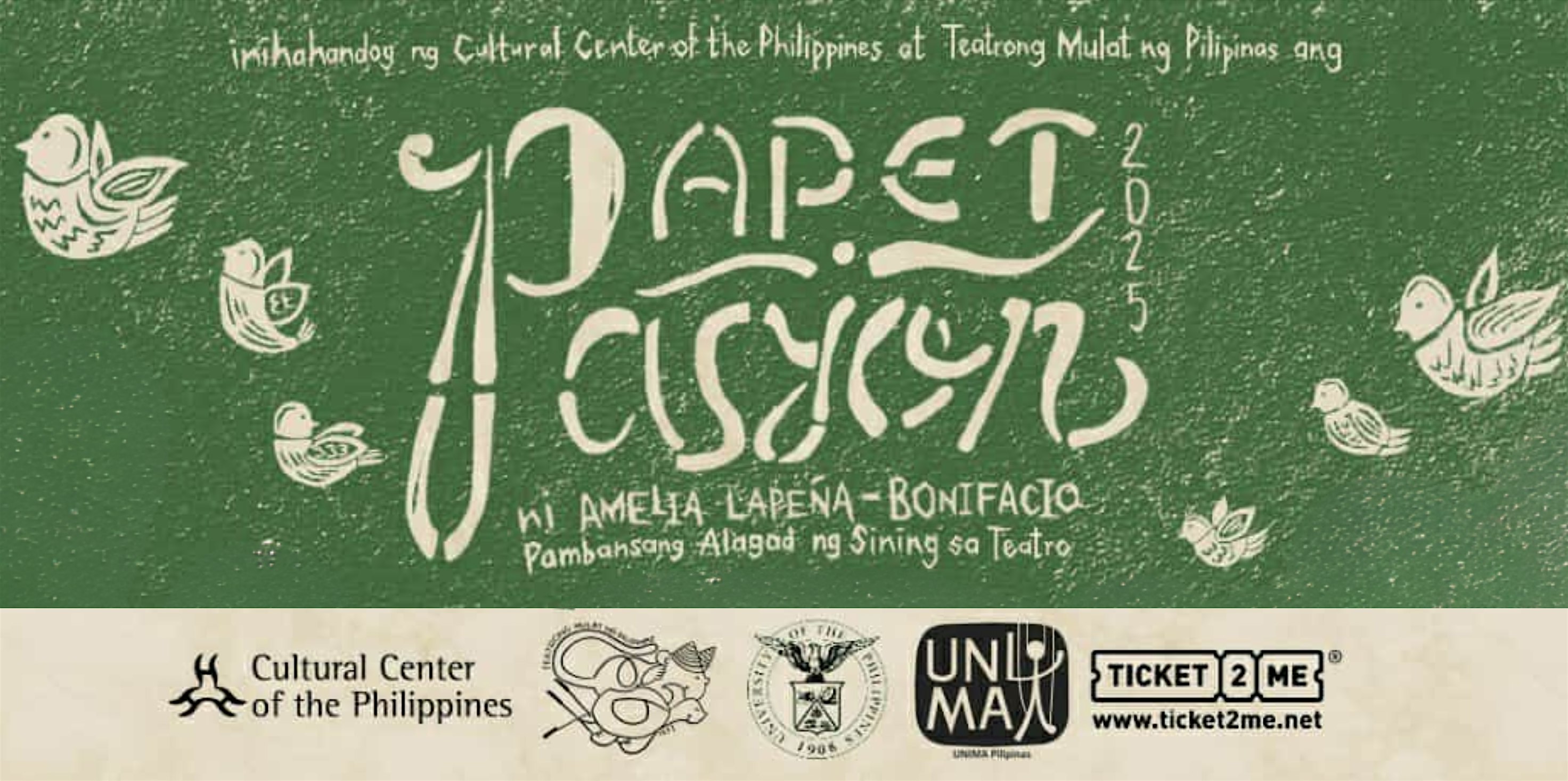 Papet Pasyon 2025 | CCP Tanghalang Ignacio Gimenez (Black Box Theater)