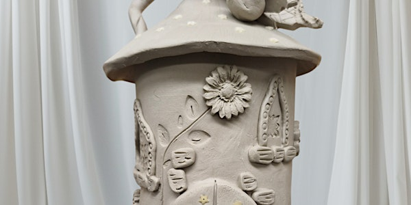 Ceramic Hand Building Workshop - Fairy House Tealight | Adventure into Art CIC