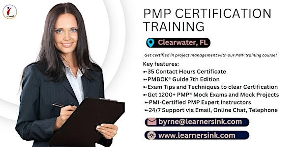 Project Management Professional In-Person Training In Clearwater, FL | 29399 US Hwy 19 N
