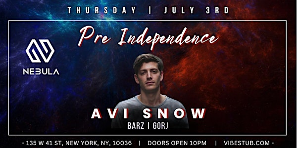 Balagan PopUp Pre Independence Day  @ NEBULA NYC - Thursday July 3rd | Nebula