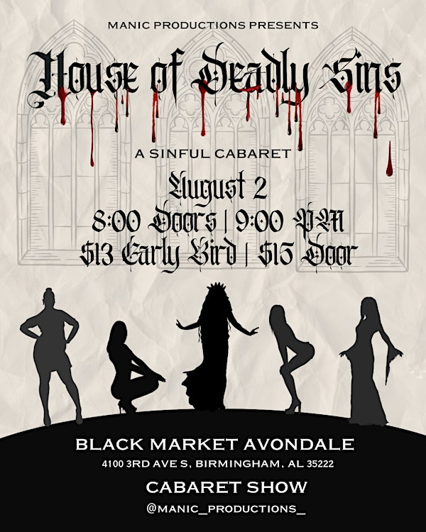 House of Deadly Sins at Black Market | Black Market Bar+Grill (Avondale)