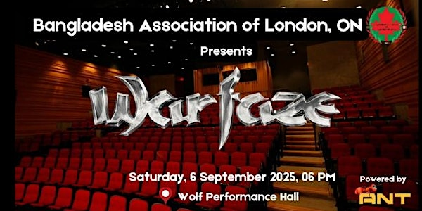 WARFAZE Live in London, ON | Wolf Performance Hall