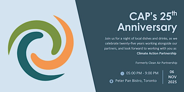 CAP's 25th Anniversary | Peter Pan Bistro