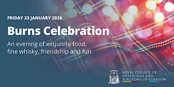 Burns Celebration | Royal College of Physicians & Surgeons of Glasgow