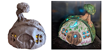Workshop | Hobbit House Tealight • Hand-built Clay | Art-A-Fair | Laguna Art A Fair