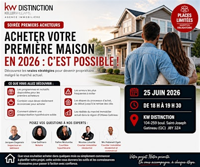 Soirée premiers acheteurs | 259 Bd Saint-Joseph #104