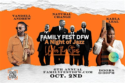 A NIGHT OF JAZZ UNDER THE STARS @ FAMILY FEST DFW (6th ANNUAL) | Amphitheater at Oak Point Park