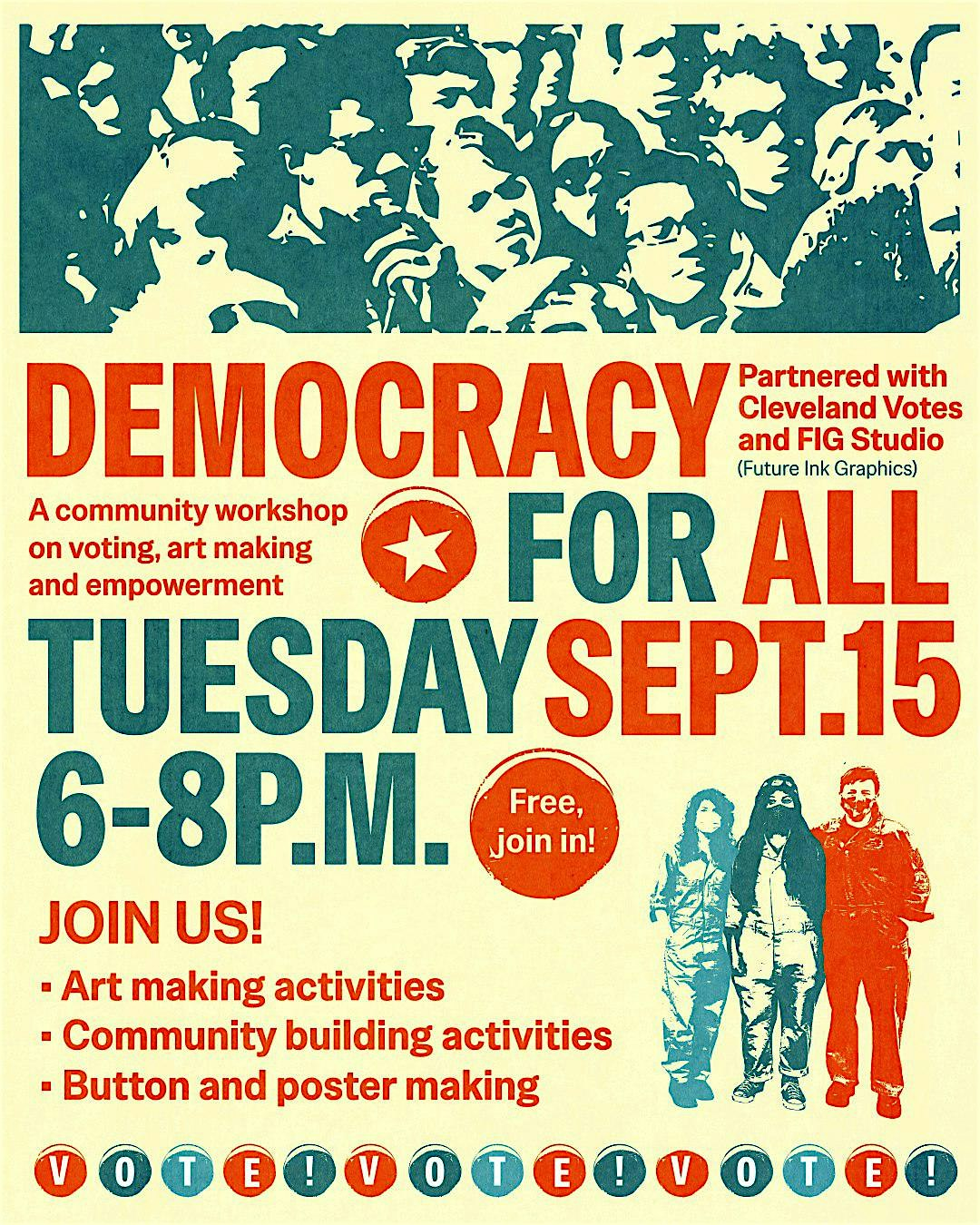 DEMOCRACY FOR ALL | FIG / Future Ink Graphics