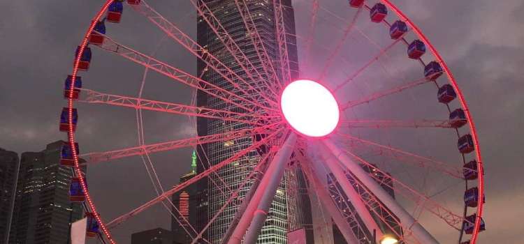 巨型摩天輪 中環 Trip Com 香港trip Moments 貼文