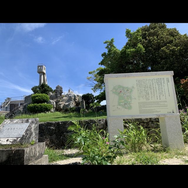 沖縄　竹富島　なごみの塔で和む😌