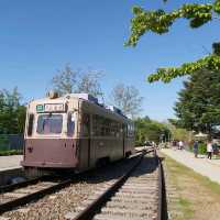 Historic station and park