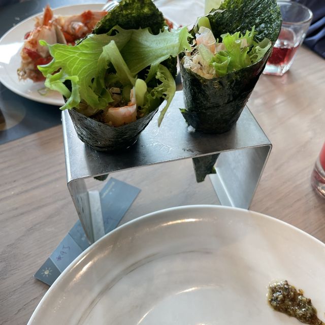位於46樓的高級buffet