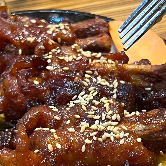蜂蜜蒜蓉炸雞