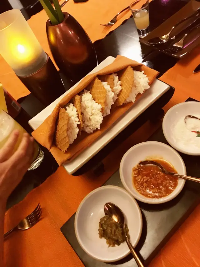 【🇮🇳インドネシア】ディナー　インドネシア料理で🍴✨