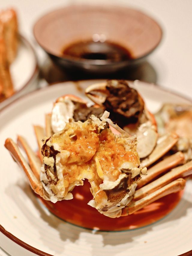入秋必食爆膏大閘蟹套餐 