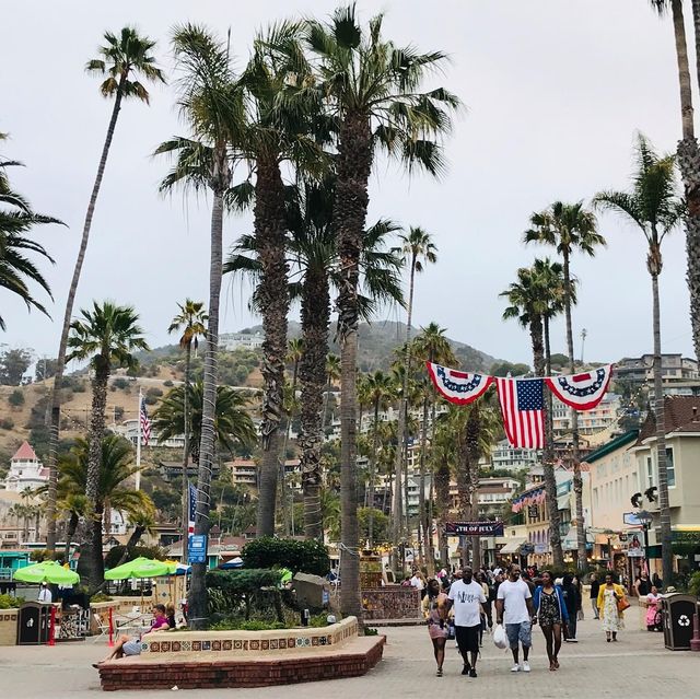 Beautiful offshore island near Los Angeles