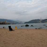 Beach with great scenery 