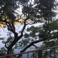 Needle hill and stunning view of Shing mun water reservoir 