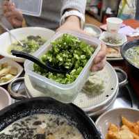 제주 시청맛집’명가손만두와 보말칼국수’