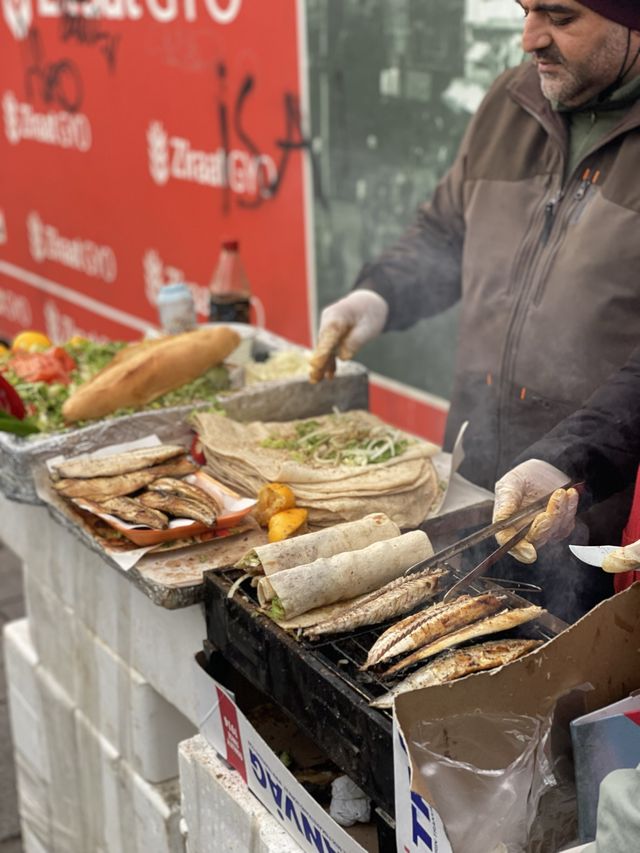 이스탄불 고등어 케밥 맛집 :-)