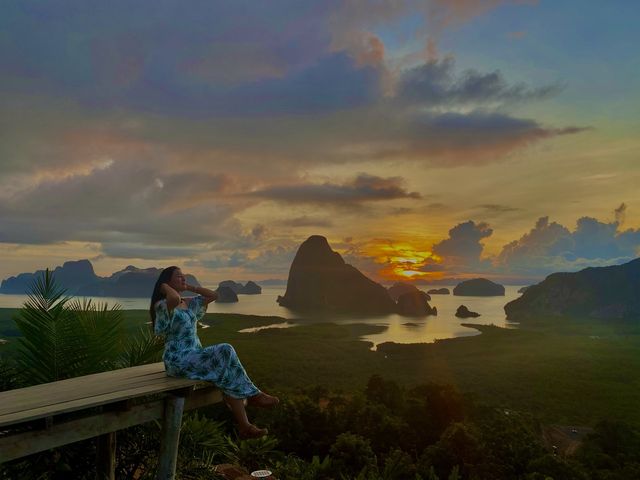 แสงเรืองรองของเช้าวันใหม่…..จุดชมวิว เสม็ดนางชี
