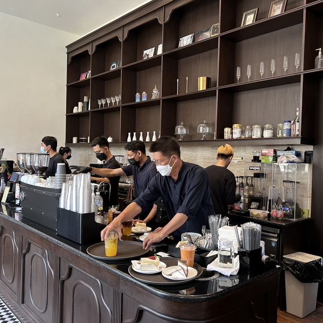 ร้านกาแฟที่เหมือนไปยุโรป