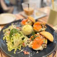 原木系露營風Cafe 🌿甜品極高質 