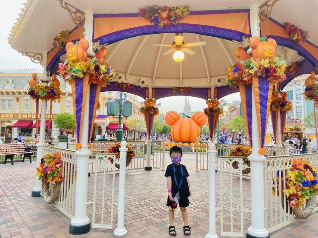 迪士尼萬聖節🎃限定活動，惡人show超有氣氛