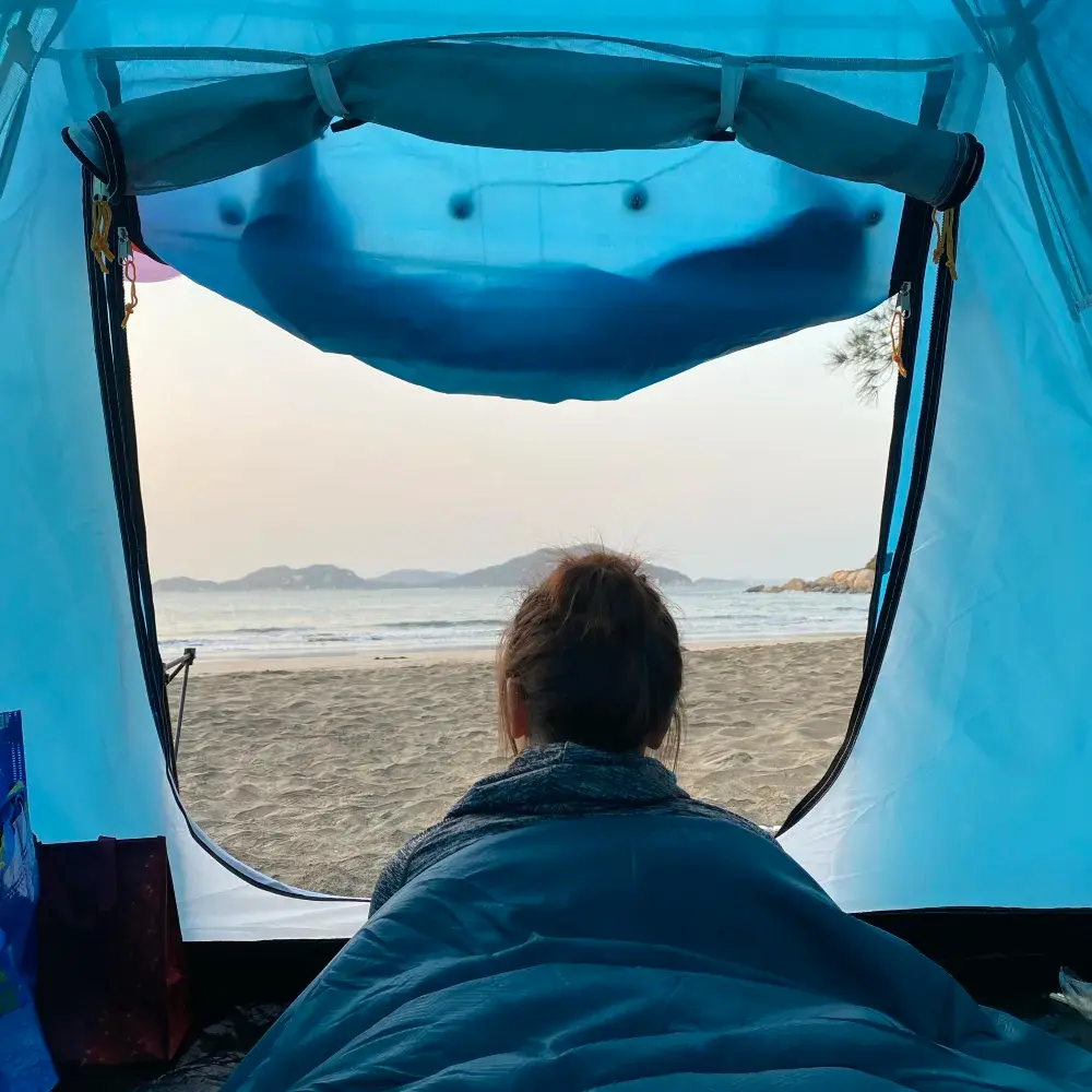 ［露營初體驗］大嶼山籮箕灣營地🏕