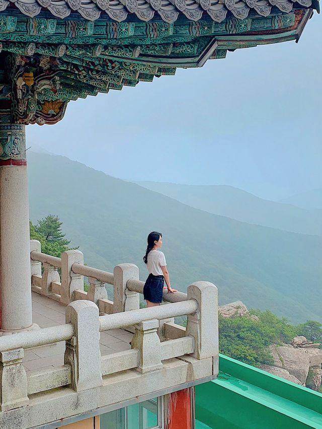 뷰맛집 남해 보리암 "금산 산장"
