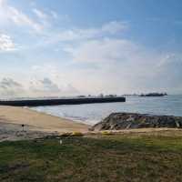 Cycling At East Coast Park
