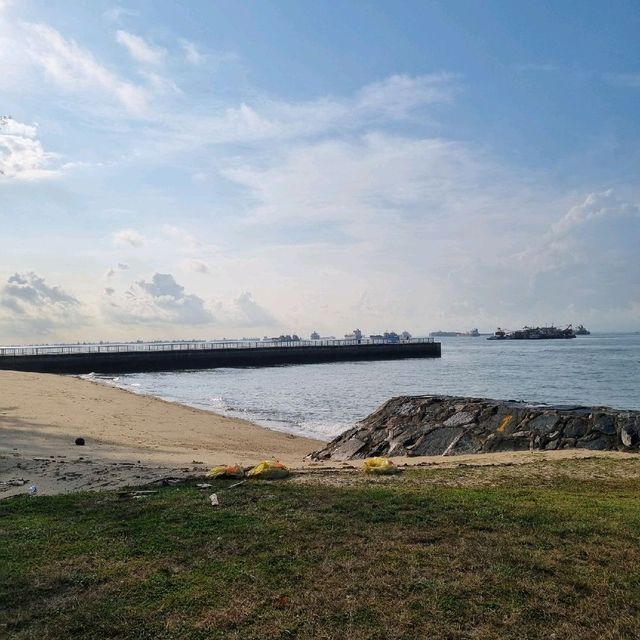 Cycling At East Coast Park