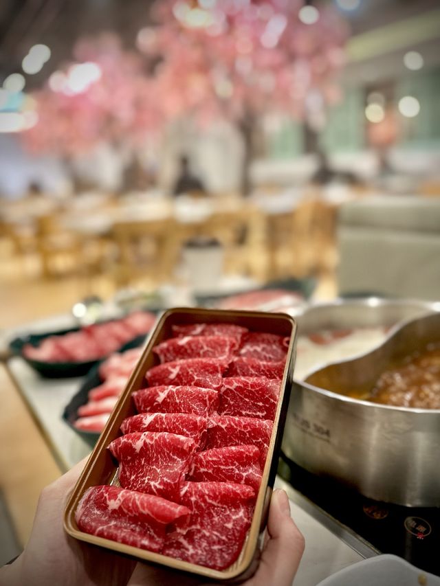 荃灣｜別忘了櫻花正開🌸台式火鍋放題🍲