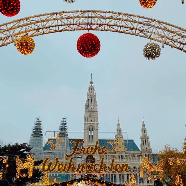 Rathaus Christmas Market Vienna 