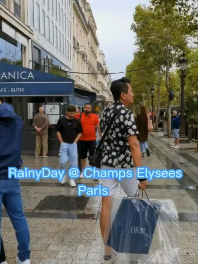 An After-Hours Visit To The Champs-Elysées Seedy Sister Street