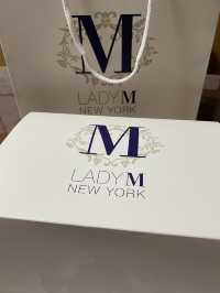 Lovely Rose Mille Cake in Lady M i’m lovein(;