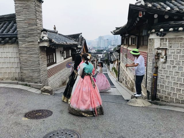 Bukchon Hanok Village, Seoul, South Korea  