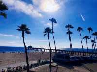 Los Angeles' most beautiful beach - Manhattan Beach