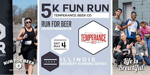 5k Beer Run x Temperance Beer Co. | 2024 Illinois Brewery Running Series | Temperance Beer Co.