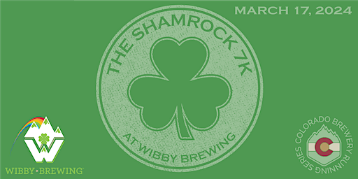 The Shamrock 7k @ Wibby Brewing | 2024 CO Brewery Running Series | Wibby Brewing