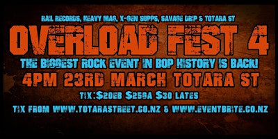 OVERLOAD FEST 4 | Totara Street