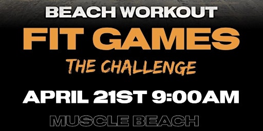 Fit Games The Challenge- Beach Workout | Muscle Beach South Beach