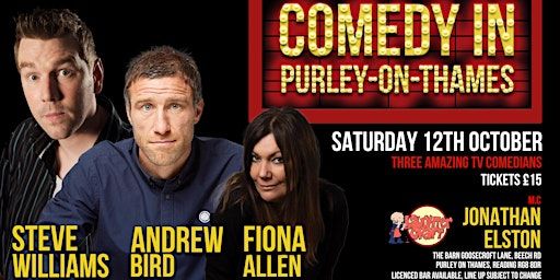 Comedy in Purley-on-Thames | The Barn
