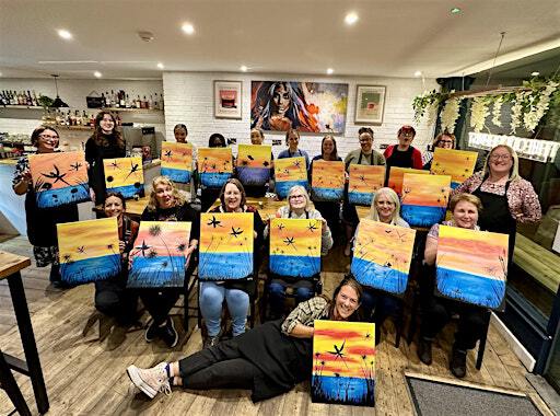 Christmas Paint & Sip @ The Ol’Chemist, Shrewsbury with The ArtMixer | The Ol’Chemist