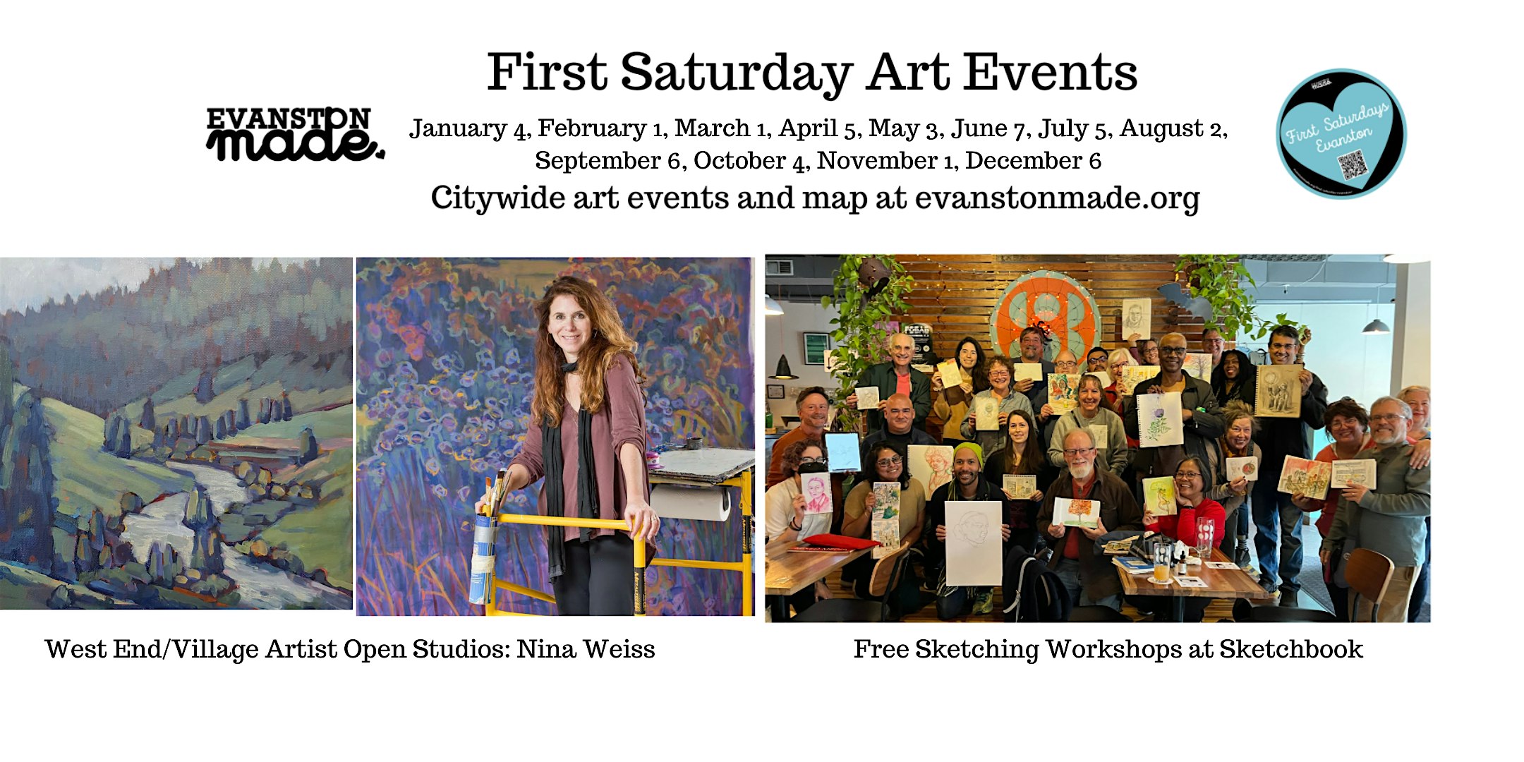First Saturday Evanston Art Events | 2601 Prairie Ave
