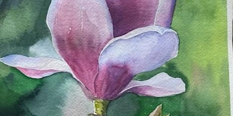 Watercolour Magnolia Glendale Community Hall | Glendale & Glendale Meadows Community Association